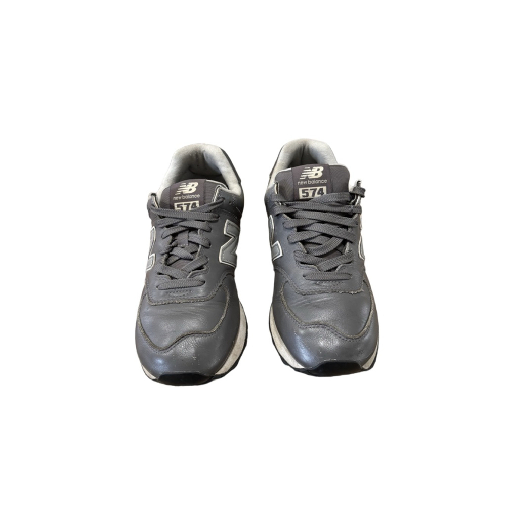 New Balance 574 ML574LPC Gray Leather - Picture 5 of 9